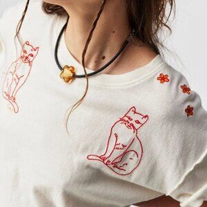 Free People We The Free Horsin’ Around Tee - Cat
